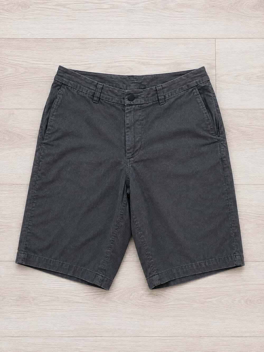 Lululemon Men's Gray Black Heathered Shorts Sz 28 Athletic